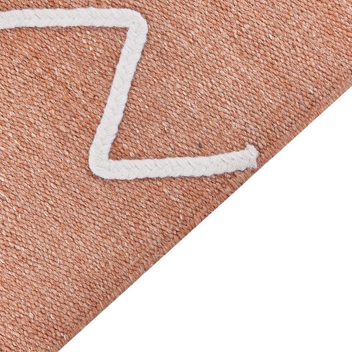 Actual product image Beliani Carpet Orange 80 x 150 cm YAVU (80 x 150 cm)