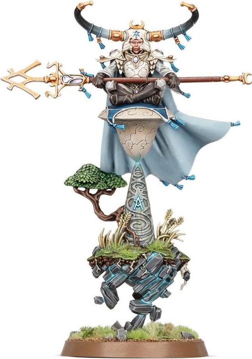 Immagine prodotto Games Workshop Warhammer AoS - Lumineth Realm-lords Alarith StoneMage (Materiale sintetico)