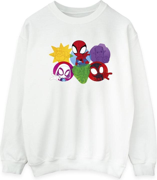 Image du produit - Sweat SPIDEY AND HIS AMAZING FRIENDS FACES - Homme (5XL)