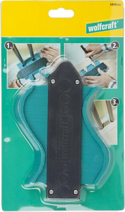 Produktbild wolfcraft Konturenlehre (3 cm)
