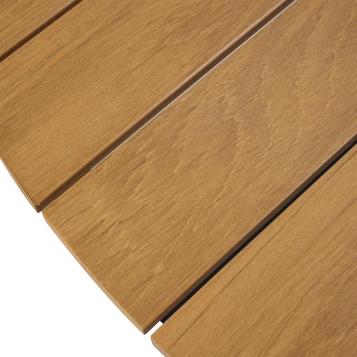 Immagine prodotto Axi Tavolo da picnic Taco con 2 panche rotonde - look antracite/teak