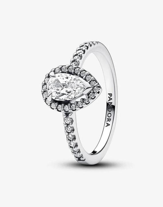 Produktbild Pandora Funkelnder Birnen Kranz Ring (56, 925 Silber)
