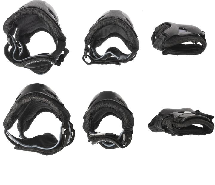 Immagine prodotto Rollerblade Skate Gear Pack (XL, Protettori gomito, Protezioni per i polsi, Ginocchiera, Esemplare unico)