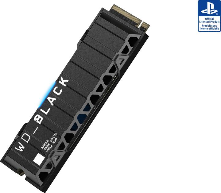 Actual product image WD SN850 (1000 GB, M.2 2280)
