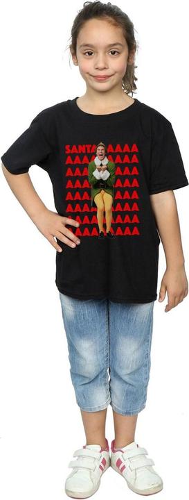 Immagine prodotto Elf Buddy Santa Scream Maglietta Ragazze (152, 158)