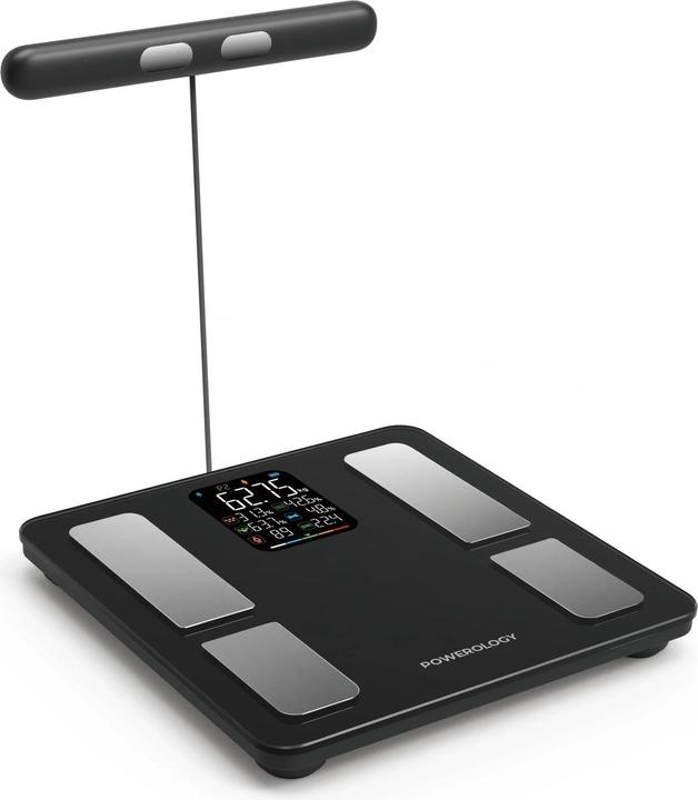 Actual product image Powerology 8-Electrode Smart Body Analyzer Scale Composition with Digital Screen Display
