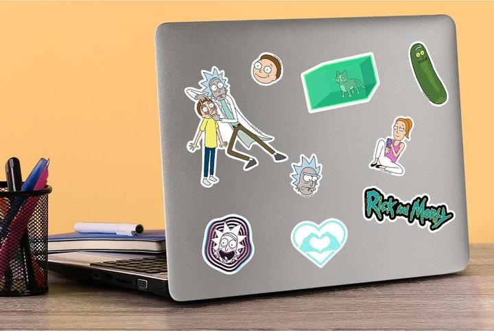 Produktbild Rick And Morty Aufkleber Deluxe 100erPack Vinyl