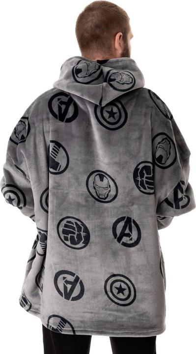 Actual product image Hasbro Mens Logo Blanket Hoodie (One size)
