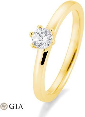 Actual product image Breuning 6 claw 0.30-0.50 ct. (55, 585/14 K Gold)