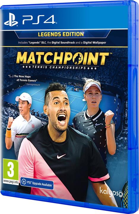 Produktbild Matchpoint - Tennis Championships Legends Edition (PS4) (IT/ESP) (PS4, IT)