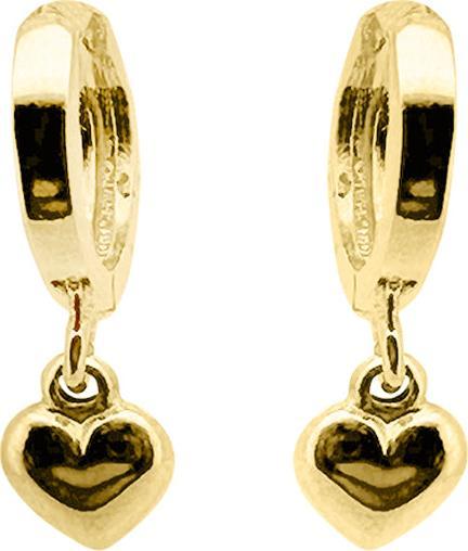 Produktbild JGZ Creolen Herz (18 Karat Gold 750)