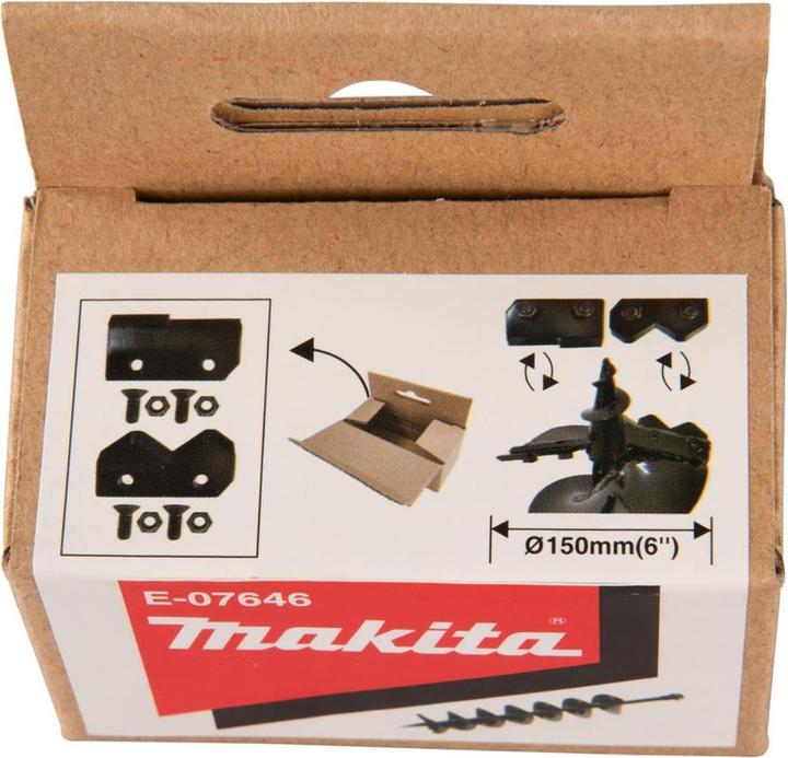 Immagine prodotto Makita E-07646 Accessori per trapani elettrici da terra Lama di ricambio (Lame per tosaerba + lame di ricambio per macchine da giardino)