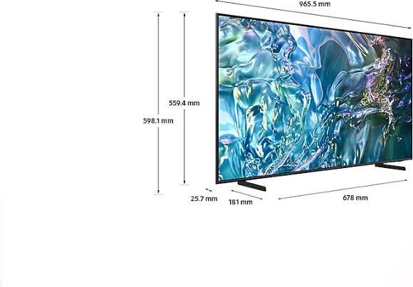 Actual product image Samsung Q60D (43", Q60D, QLED, Full HD)