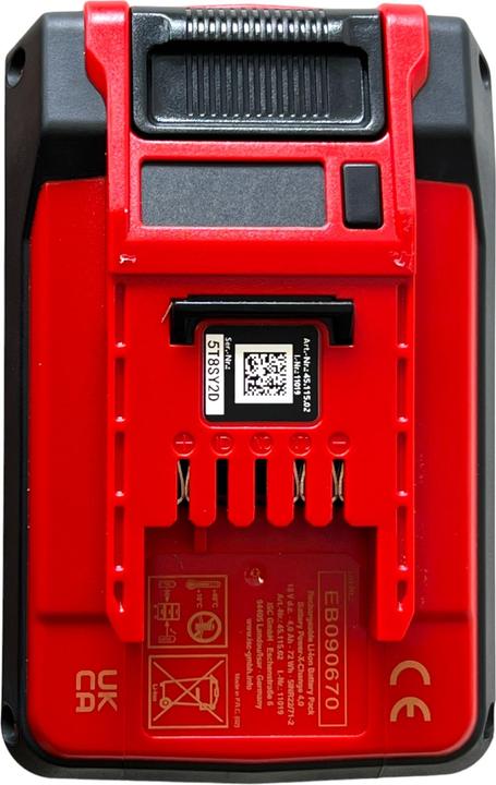 Actual product image Einhell 18V spare battery with 6 Ah Multi-Ah PXC Plus (18 V)