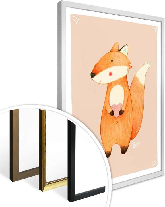 Image du produit Trenddeko Loske - Fox (80 x 60 cm)