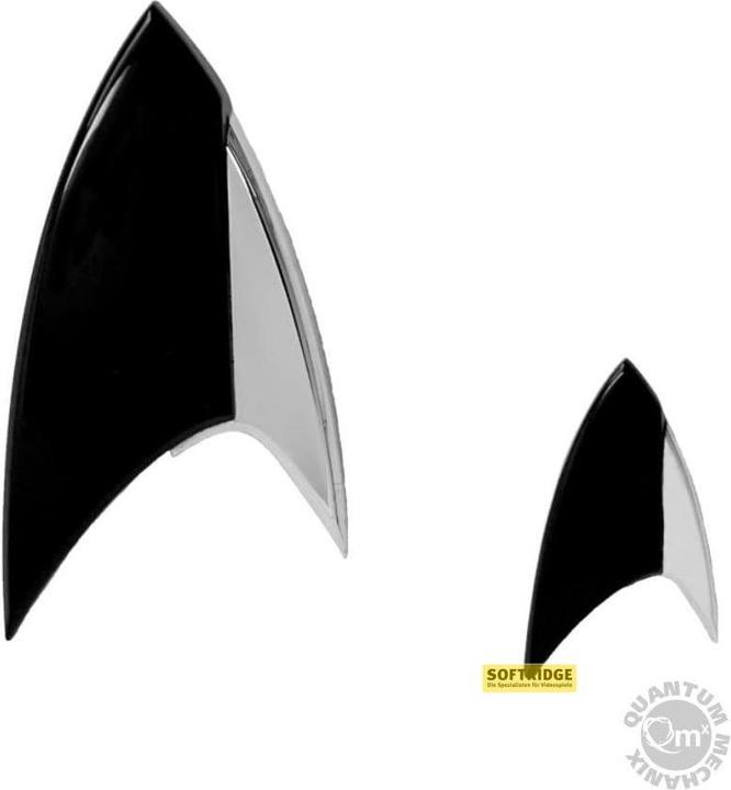 Image du produit Quantum Mechanix Star Trek Discovery réplique 1/1 Starfleet Black Badge magnétique et pin's