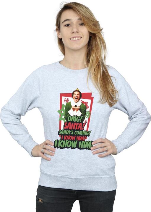 Immagine prodotto Elf OMG Santa Felpa Donna (M)
