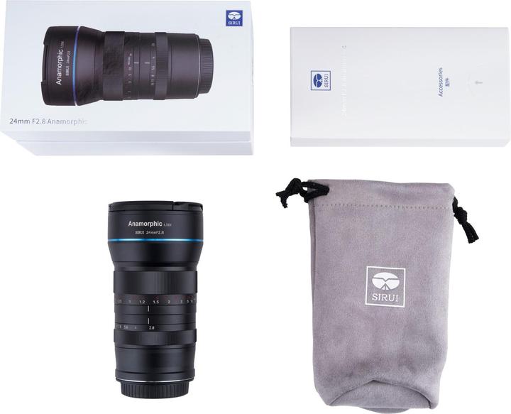 Actual product image Sirui 24mm Anamorphic, Canon EF-M Mount (Canon EF-M, APS-C / DX)