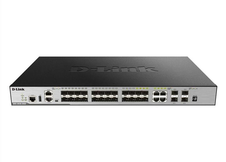 Immagine prodotto D-Link SWITCH 1G IN FIBRA 28-P LAYER 3 (28 Porti)