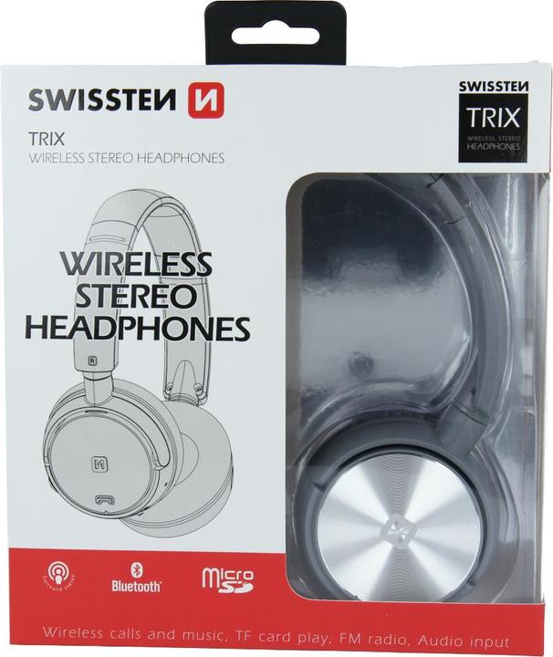 Actual product image Swissten Stereo Headphones TRIX (8 h, Wireless)