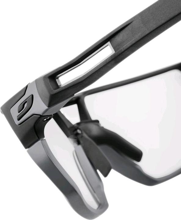 Actual product image Julbo Rush Reactiv Performance 0-3 Sports Glasses (Black, Charcoal, Grey)