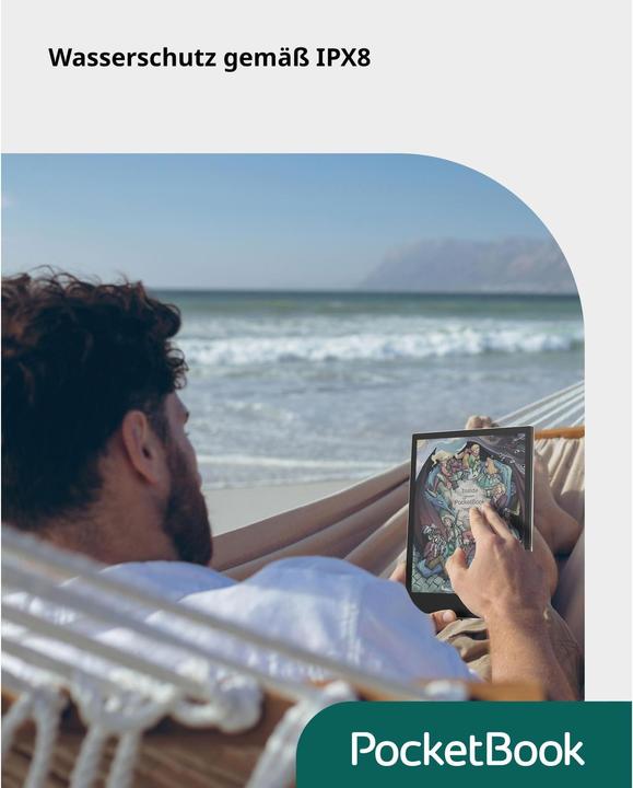Image du produit PocketBook InkPad Color 2 (7.80", 32 Go, Lune d'argent)