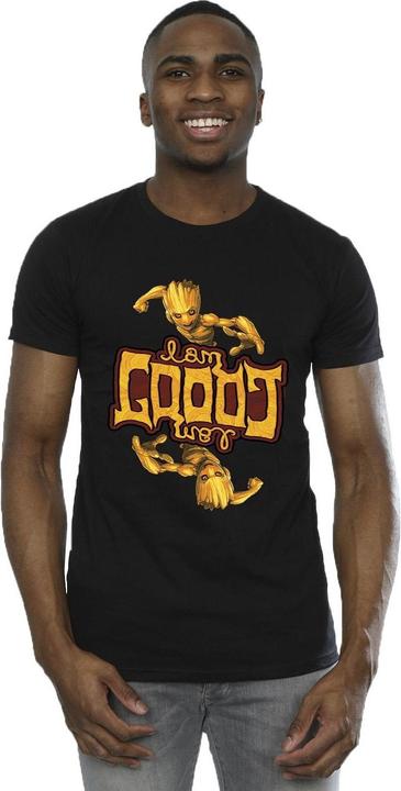 Immagine prodotto Guardians Of The Galaxy Groot Inverted Grain Maglietta Uomo (XXL)
