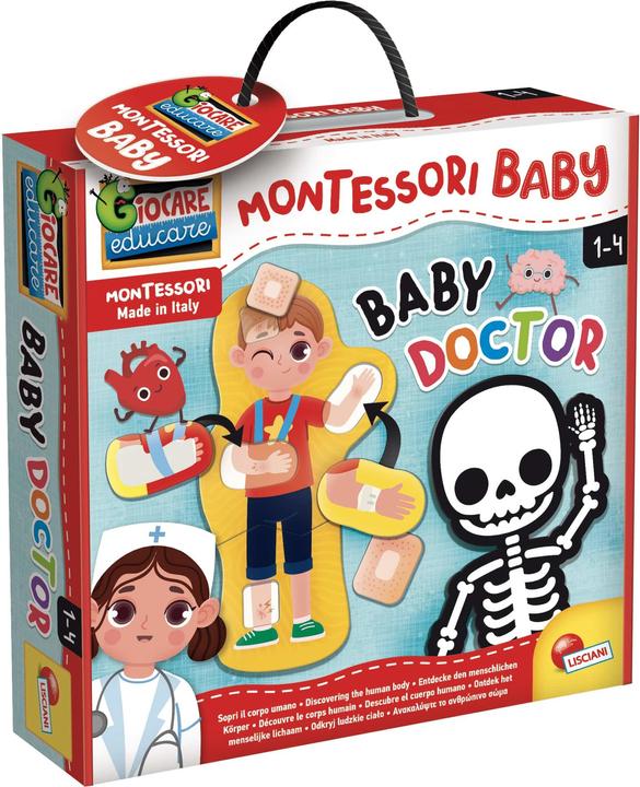 Produktbild Lisciani Montessori Spielbox Baby Kleiner Doktor (Italienisch)