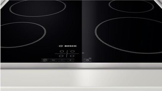 Produktbild Bosch Hausgeräte PKE645B17E Kochfeld, Edelstahl Integriert Keramik 4 Zone(n)