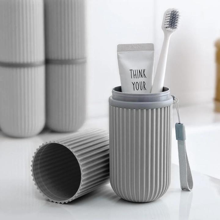 Immagine prodotto Cbx Scatola per spazzolino da denti, astuccio per spazzolino da denti, coppa per spazzolino da denti (6 x 6 x 19 cm)
