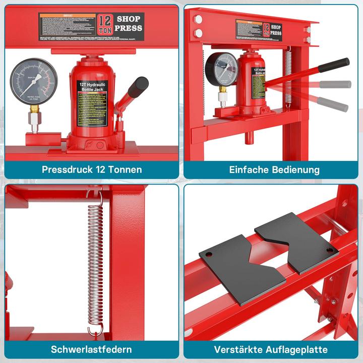 Actual product image Wiltec Werkstattpresse