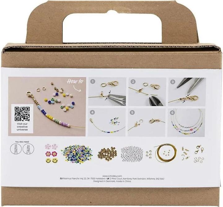 Immagine prodotto Creativ Company Set di gioielli artigianali Mini Collane Creative Mix