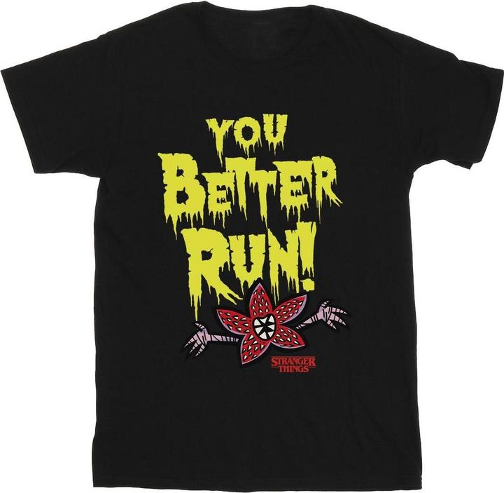 Image du produit Netflix - T-shirt STRANGER THINGS YOU BETTER RUN - Homme (3XL)