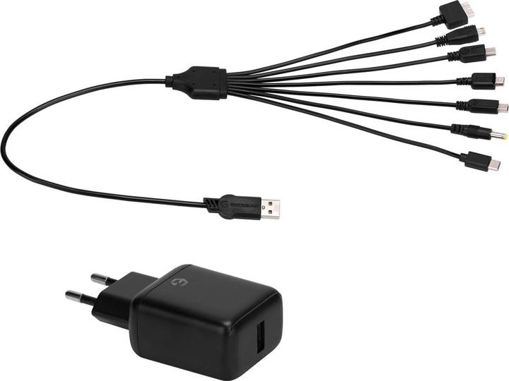 Produktbild Egogear Ladekabel 7in1 Playstation, XBOX, Switch u.a. 1.5m (3DS, PS4, 2DS, PS Vita, PS3, PSP, NDS)
