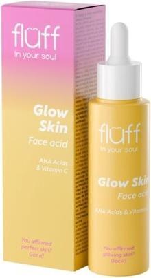 Immagine prodotto Fluff In Your Soul Glow Skin Face Acid Scrub illuminante per il viso alla vitamina C. Acido Aha 40Ml (Panni pulizia, 40 ml)