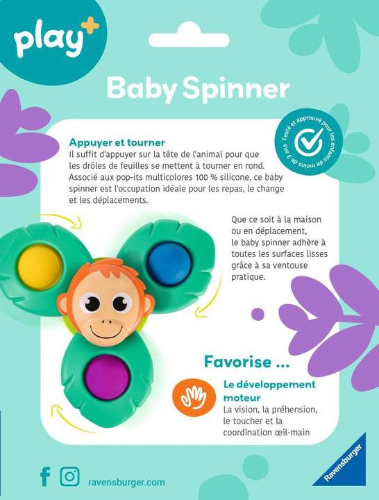 Produktbild Ravensburger Babyspinner Orang Outan (Französisch)