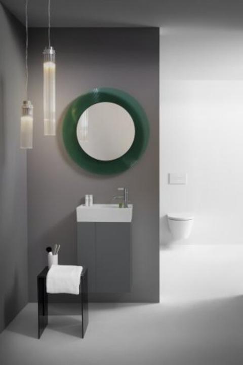 Actual product image Laufen Kartell vanity unit, 1 door, hinge left, 440x600x270mm, for WT 815335, H407517033 (44 x 27 x 66 cm)