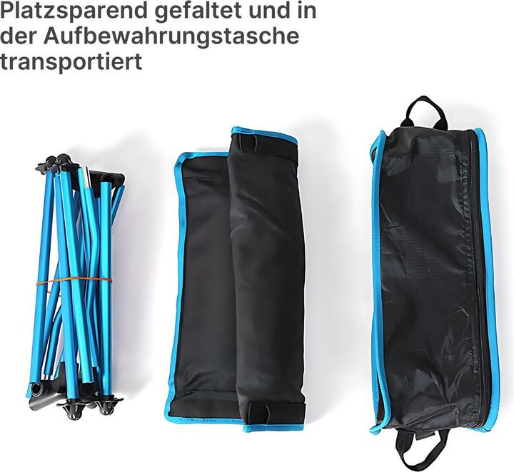 Image du produit Hermex Chaise de camping Chaise de plage Chaise pliante d'extérieur