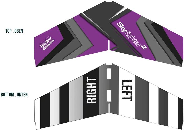 Hacker SkyFighter² - purple edition (Kunstflug)