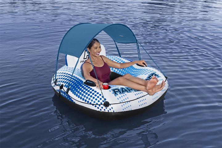 Produktbild Hydro-Force Schwimmring Rapig Rider mit Sonnenschutzdach