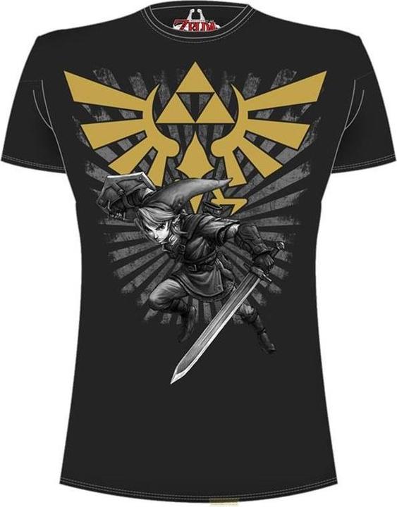 Produktbild Bioworld Merchandising Legend of Zelda Zelda Warrior schwarz (XL)