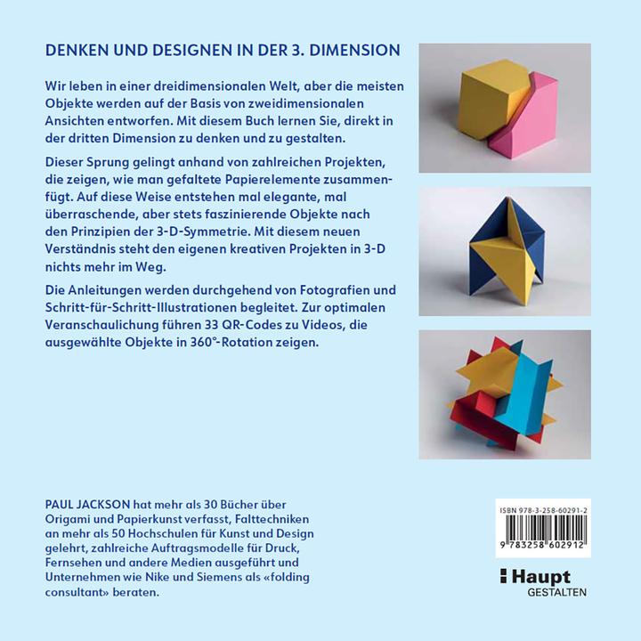 Produktbild Papier in der dritten Dimension (Deutsch, Paul Jackson, 2024)