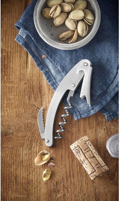 Produktbild WMF Kellnermesser Kellnerbesteck für alle Korkenarten 10cm Clever&More Edelstahl (Kellnermesser)