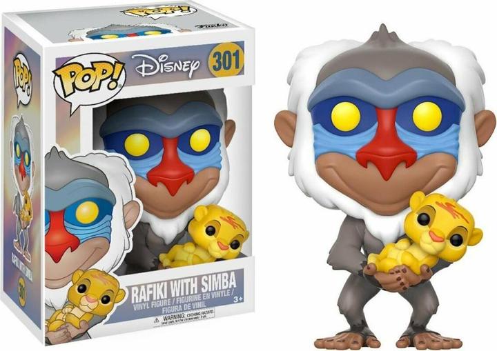 Immagine prodotto Funko POP! Disney - Il Re Leone: Rafiki & Simba