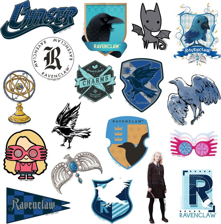 Produktbild Ravenclaw Aufkleber Deluxe 50erPack Vinyl