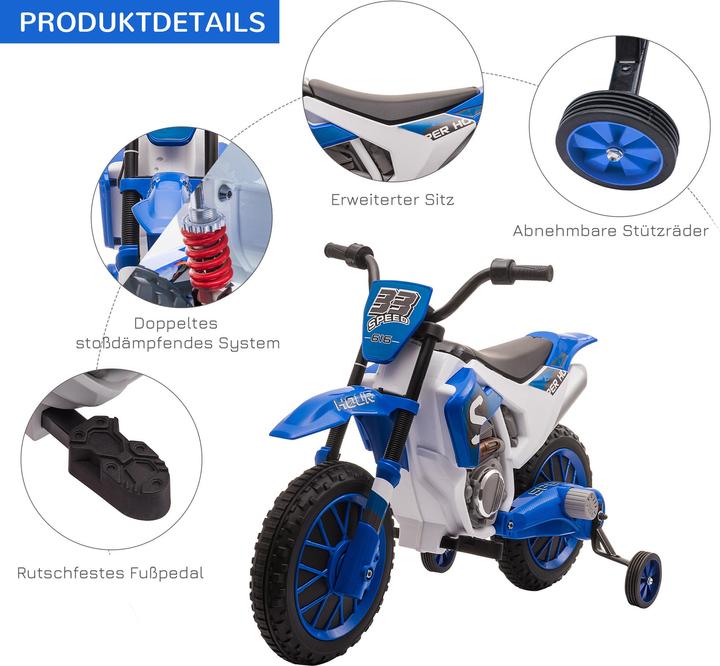 Image du produit Homcom Moto électrique (12 V)