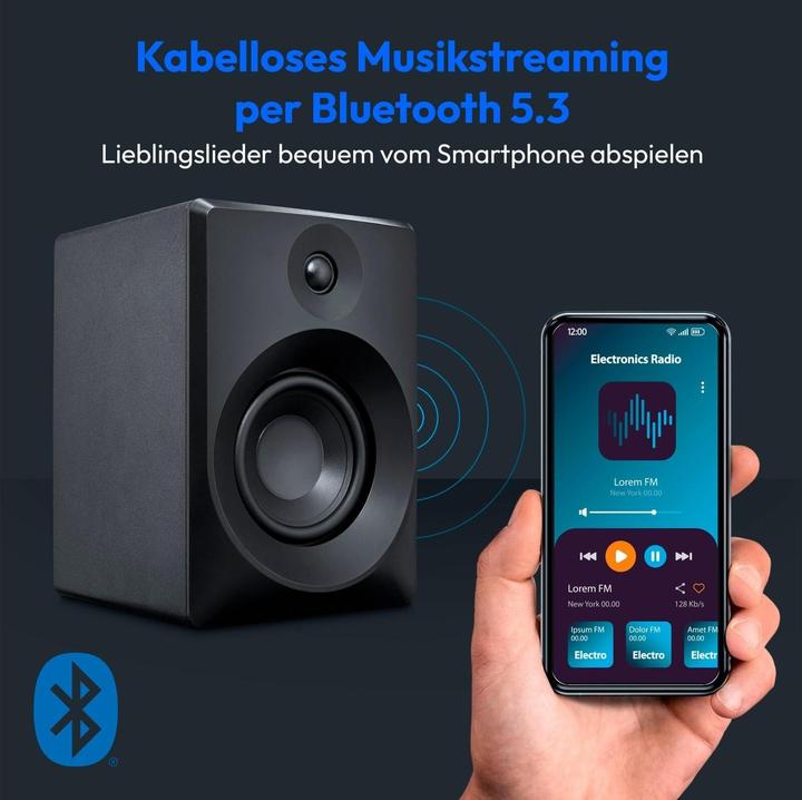 Produktbild Medion LIFE® P61925 REGALLAUTSPRECHER (1 Stk., 100 W)