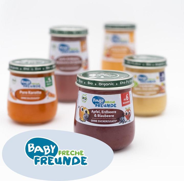 Image du produit Freche Freunde Pomme Terre Bleue 6M (120 g)
