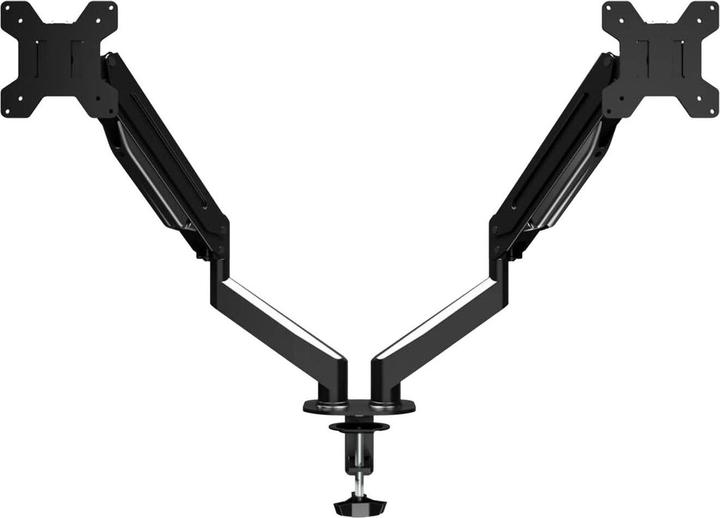 Productafbeelding Esperanza ERW020 Gas bureausteun voor twee monitoren 17-27" tot 6kg (Tabel, 27.01")