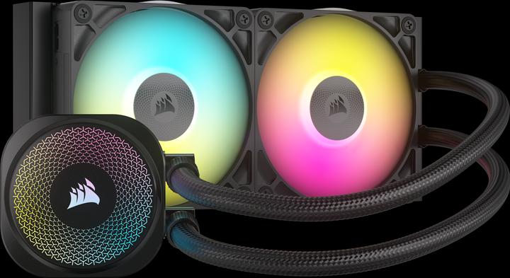 Image du produit Corsair iCUE LINK TITAN 240 RX RGB White AIO, Radiateur 240mm, Refroidisseur CPU liquide